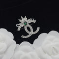 Chanel Brooch Silver 179446