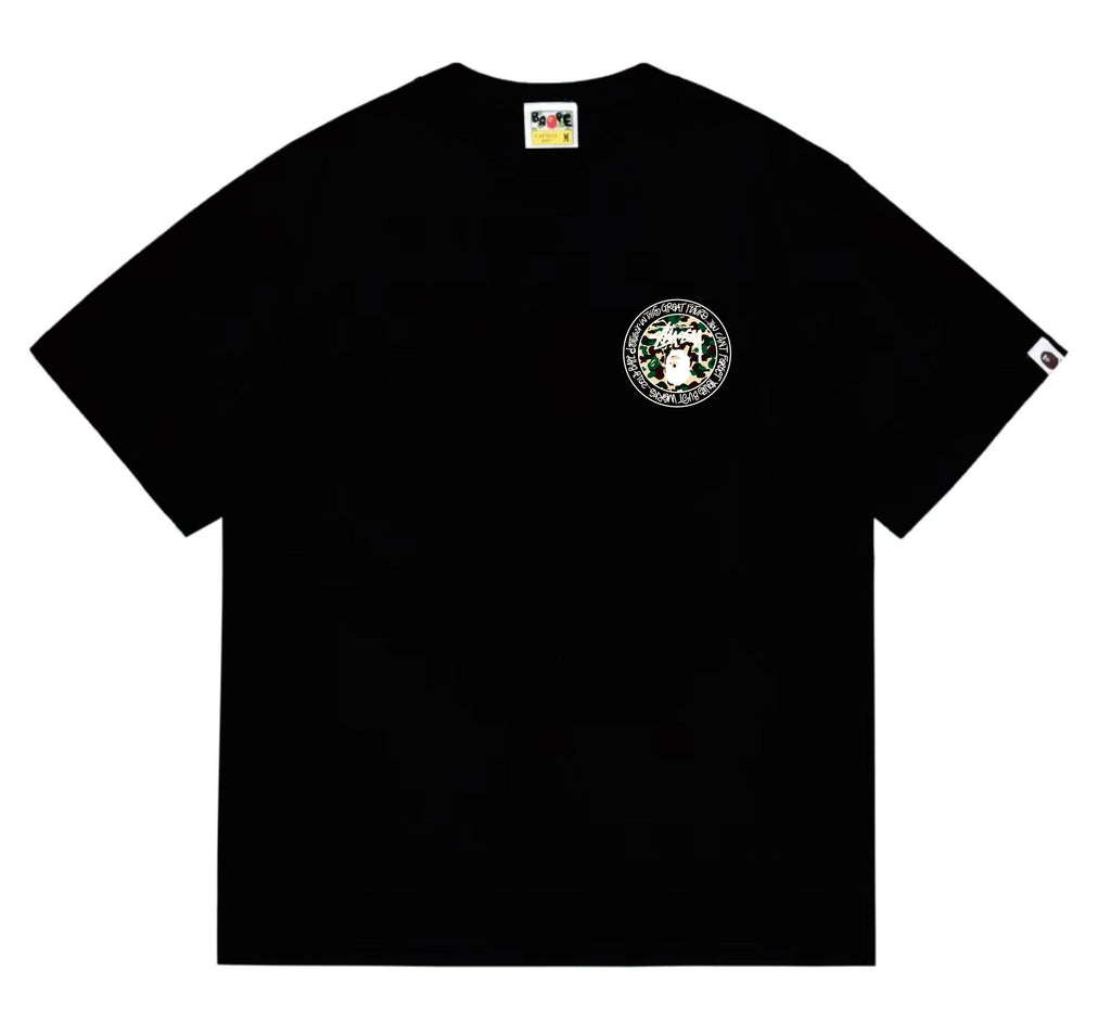 BAPE Circular Camo Ape Graphic T-Shirt — hero