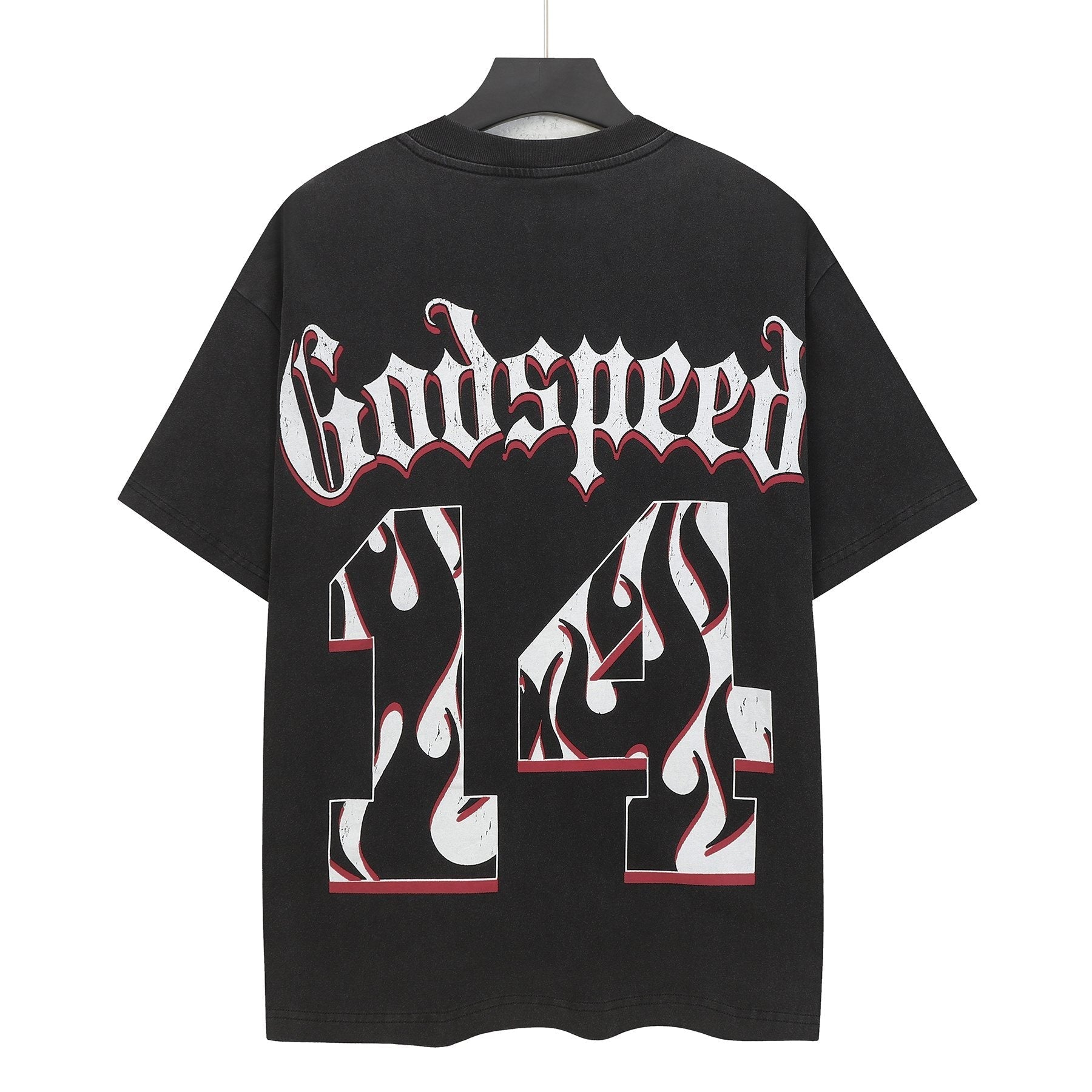 Godspeed Padres 14 Baseball Graphic T-Shirt — back