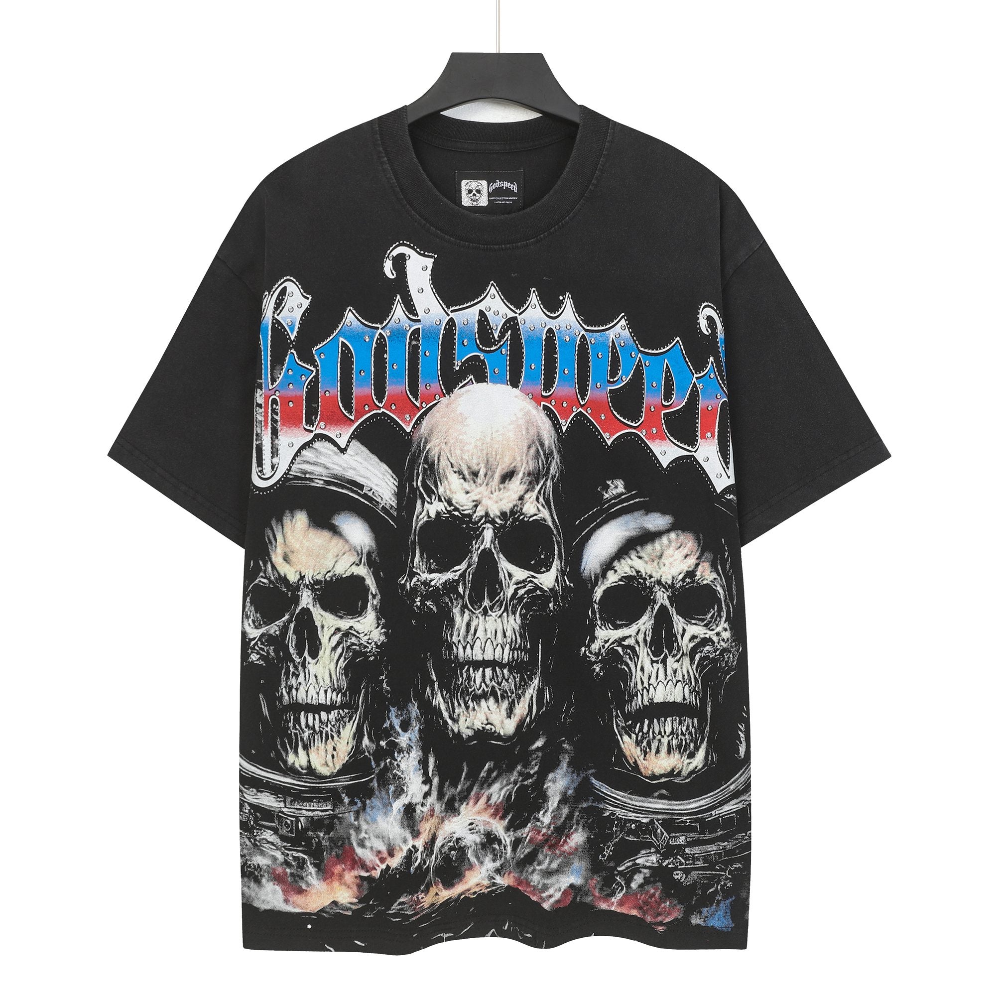 Godspeed World Tour Skull Graphic T-Shirt — hero