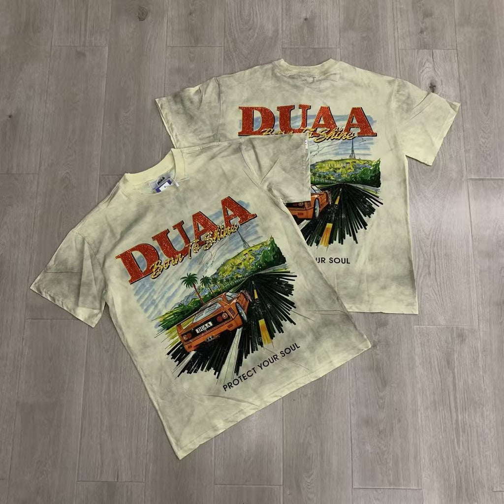 Rough Play DUAA Car Graphic Short-Sleeve T-Shirt — context