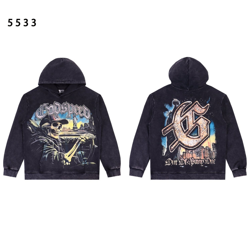 Godspeed Racing Graphic Pullover Hoodie — hero