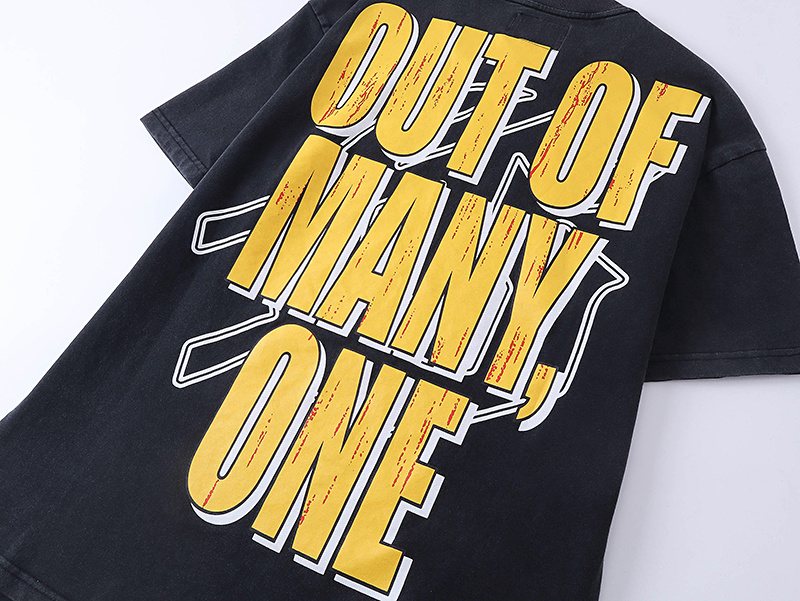 Godspeed Out of Many One Graphic T-Shirt — detail