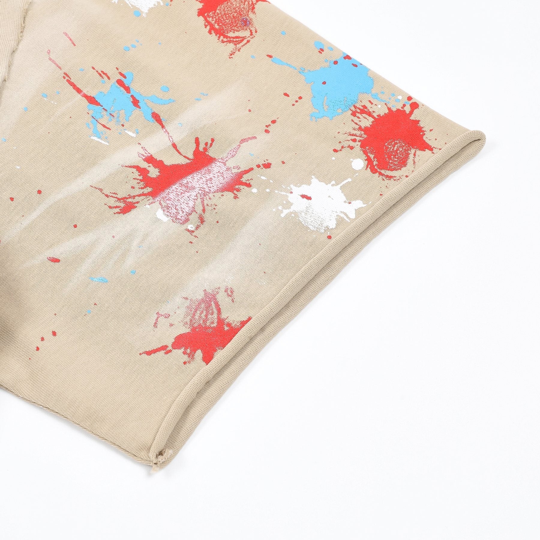 FIRST ROW A Sacred Vow Graphic T-Shirt - Beige — detail