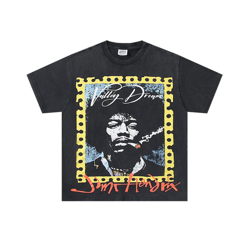 VALE USA Valley Dreams Hendrix Graphic T-Shirt — hero