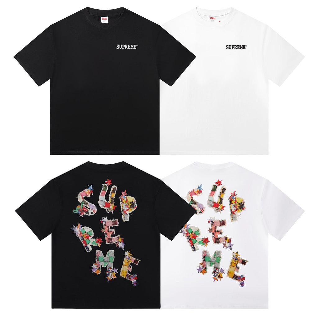 Supreme SS24 Week 1 Letter Graphic T-Shirt — comparison