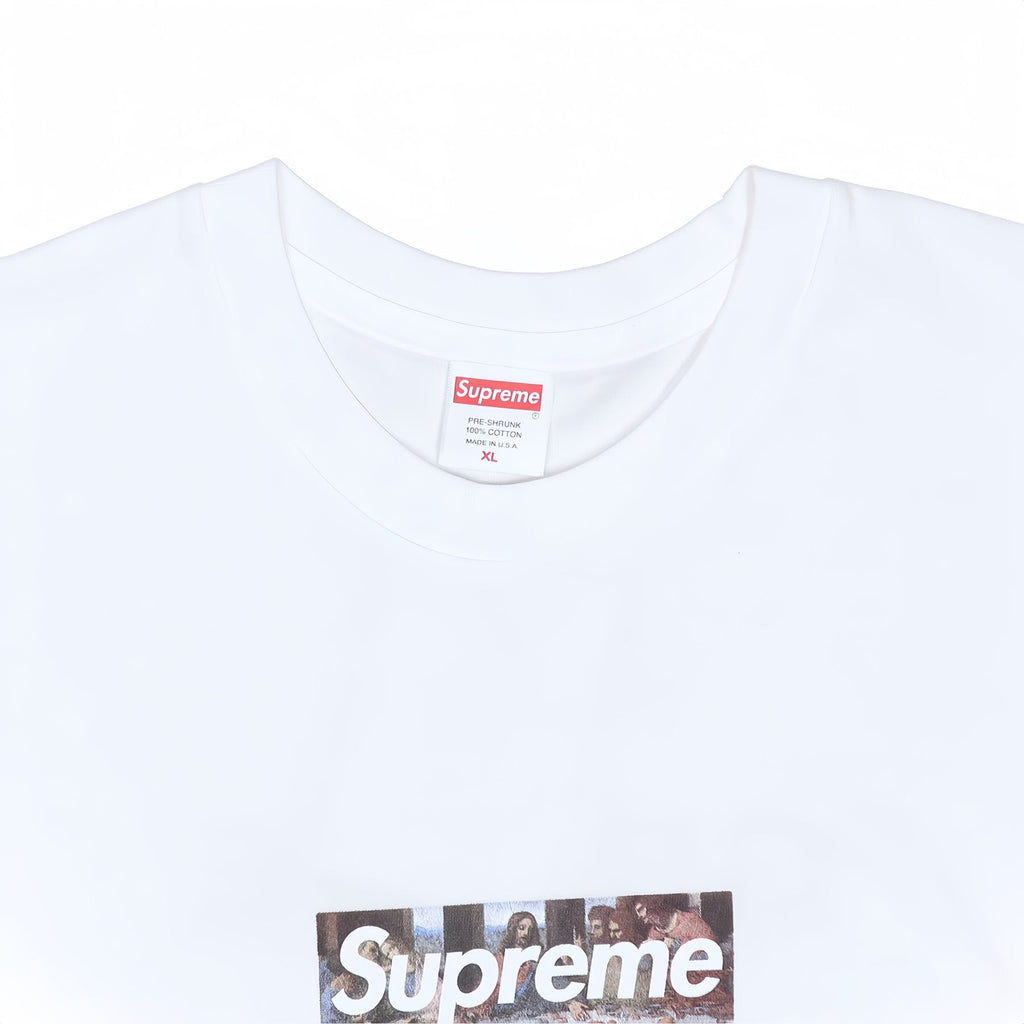 Supreme Last Supper Short-Sleeve T-Shirt — neck_label
