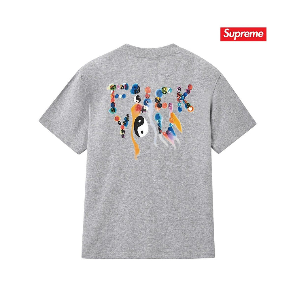 Supreme Front & Back Graphic Short-Sleeve T-Shirt — back