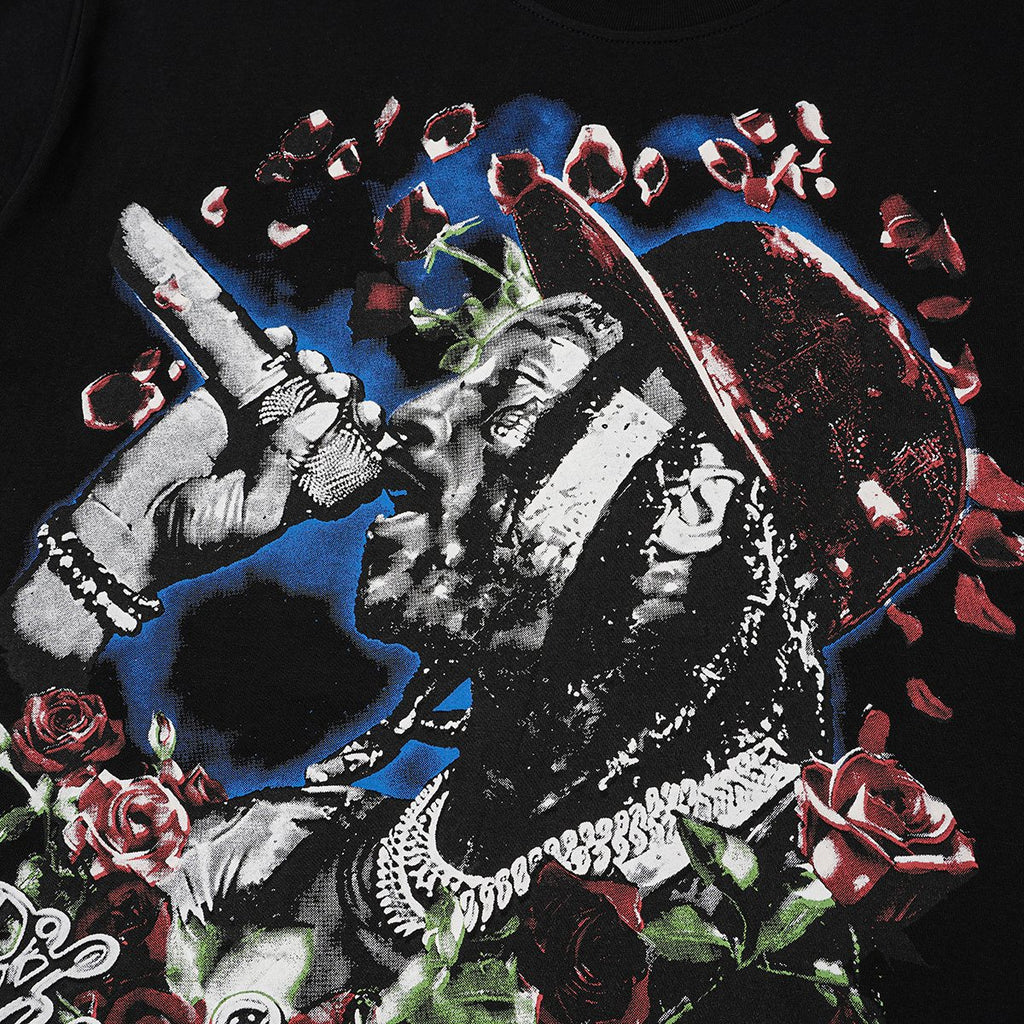 ASAALL Multicolor Front Graphic Short-Sleeve T-Shirt — detail